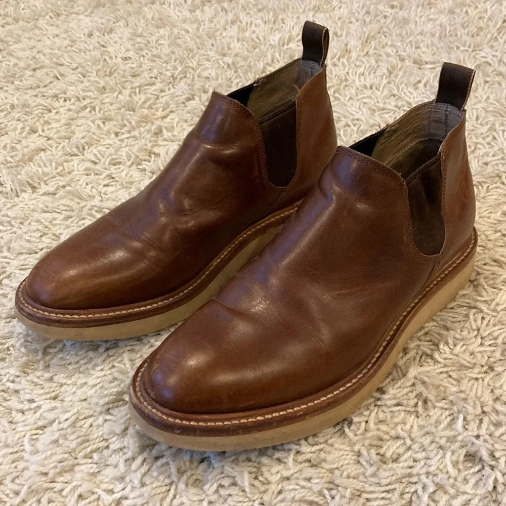 Taylor Stitch Ranch Boot In Whiskey 10.5D
